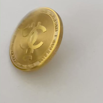 Limited Edition Collectible Gold Plated Coin - 1,200 Entries*